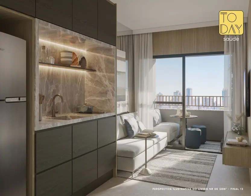 Foto 3 de Apartamento com 1 quarto à venda, 29m2 em Saúde, São Paulo - SP