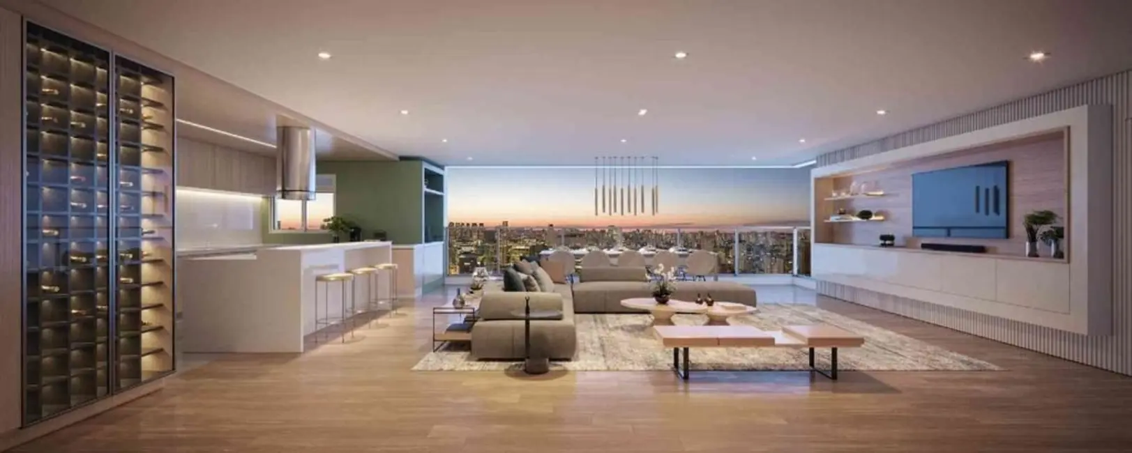 Foto 4 de Apartamento com 4 quartos à venda, 186m2 em Pinheiros, São Paulo - SP