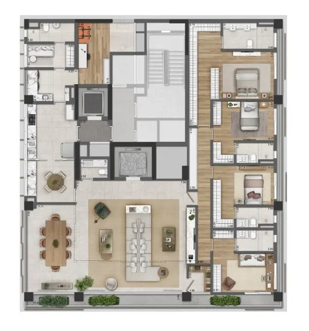 Foto 7 de Apartamento com 3 quartos à venda, 288m2 em Jardim Paulista, São Paulo - SP