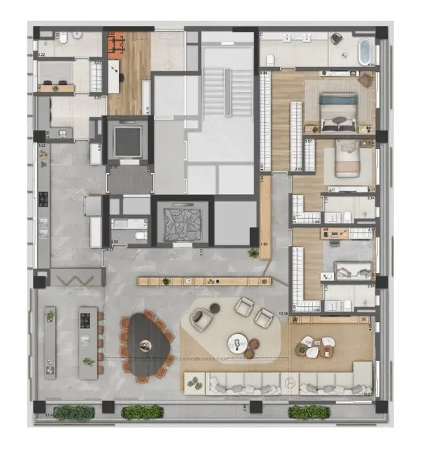 Foto 6 de Apartamento com 3 quartos à venda, 288m2 em Jardim Paulista, São Paulo - SP