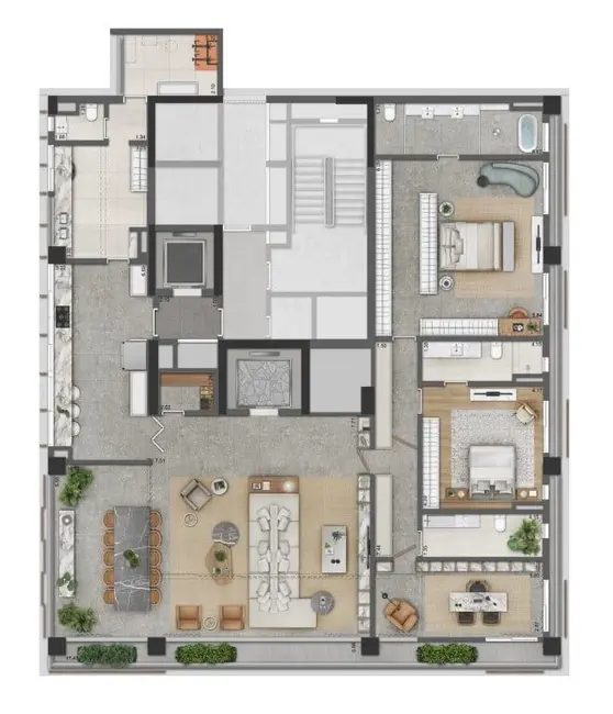 Foto 9 de Apartamento com 3 quartos à venda, 288m2 em Jardim Paulista, São Paulo - SP