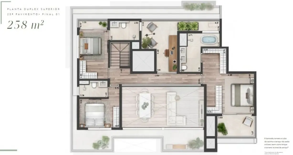 Apartamento com 3 quartos à venda, 151m2 em Moema, São Paulo - SP - imagem 2 Foto 2 de Apartamento com 3 quartos à venda, 151m2 em Moema, São Paulo - SP