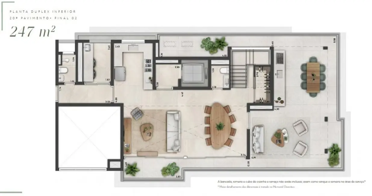 Apartamento com 3 quartos à venda, 151m2 em Moema, São Paulo - SP - imagem 8 Foto 8 de Apartamento com 3 quartos à venda, 151m2 em Moema, São Paulo - SP