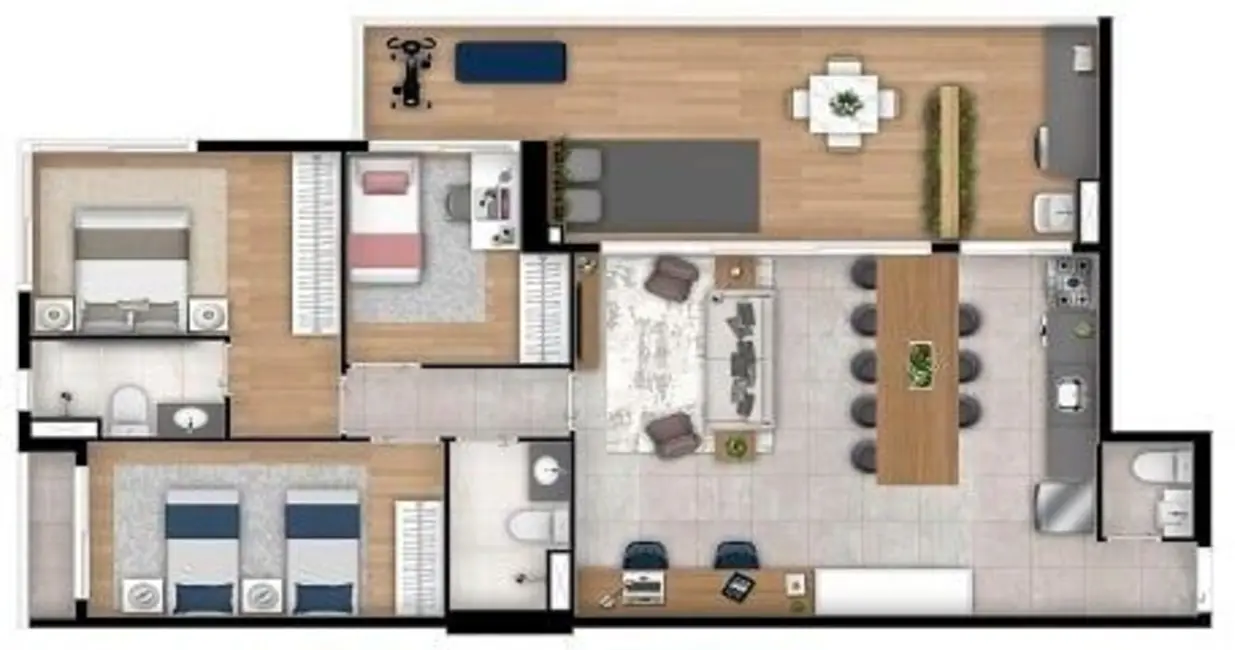 Foto 2 de Apartamento com 3 quartos à venda, 123m2 em Saúde, São Paulo - SP