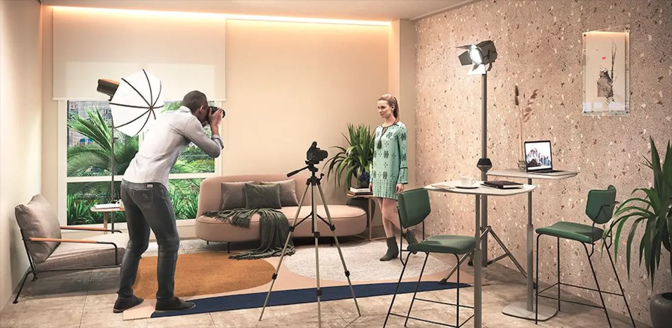 Apartamento com 2 quartos à venda, 40m2 em Morumbi, São Paulo - SP - imagem 6 Foto 6 de Apartamento com 2 quartos à venda, 40m2 em Morumbi, São Paulo - SP