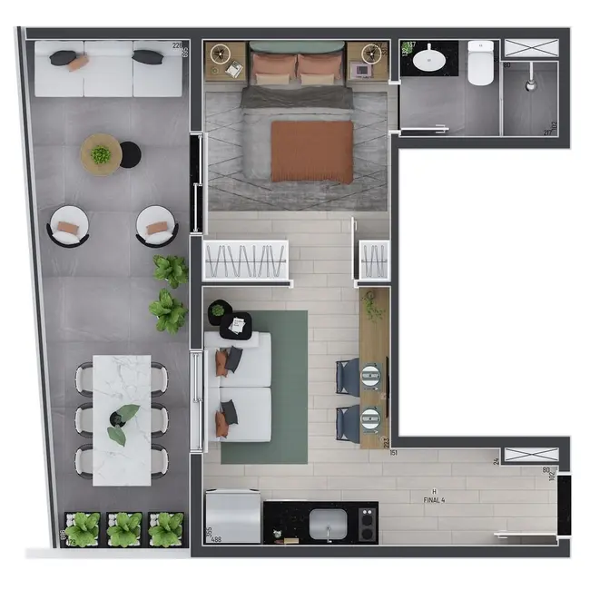 Foto 6 de Kitnet com 1 quarto à venda, 31m2 em Vila Madalena, São Paulo - SP