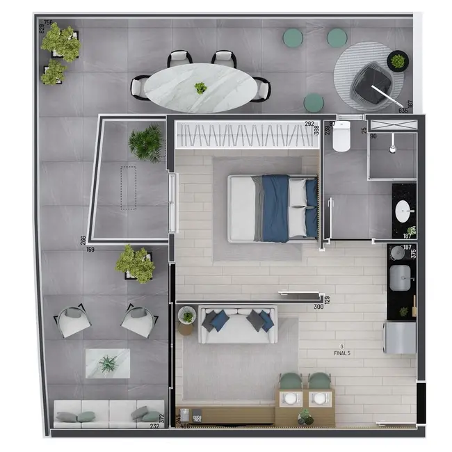 Foto 5 de Kitnet com 1 quarto à venda, 31m2 em Vila Madalena, São Paulo - SP