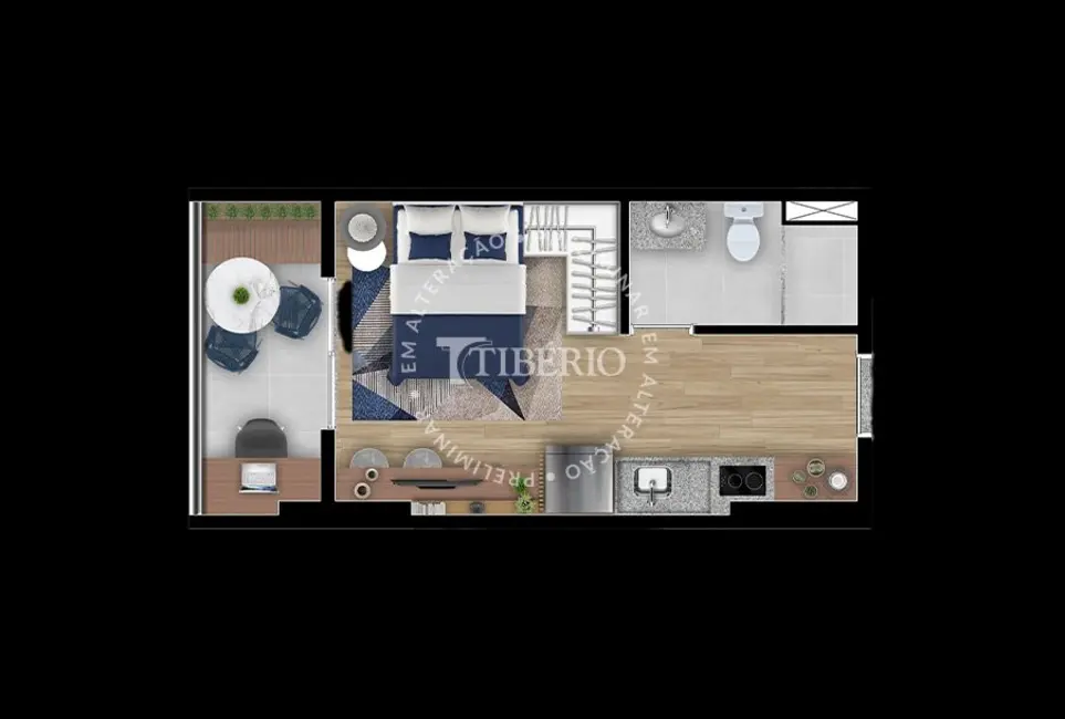 Foto 1 de Kitnet com 1 quarto à venda, 24m2 em Mooca, São Paulo - SP