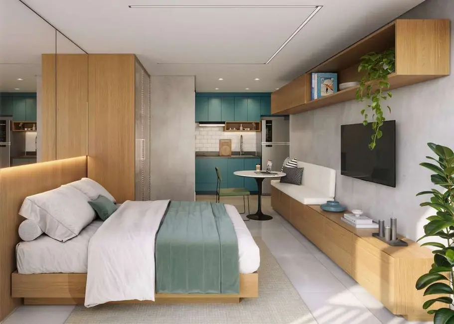 Foto 4 de Apartamento com 1 quarto à venda, 30m2 em Bela Vista, São Paulo - SP