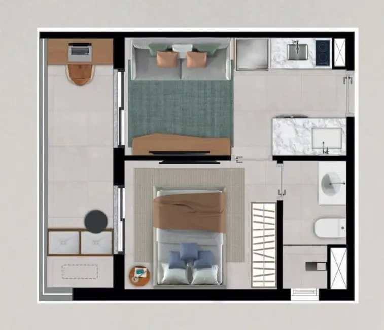 Foto 1 de Kitnet com 1 quarto à venda, 24m2 em Pinheiros, São Paulo - SP