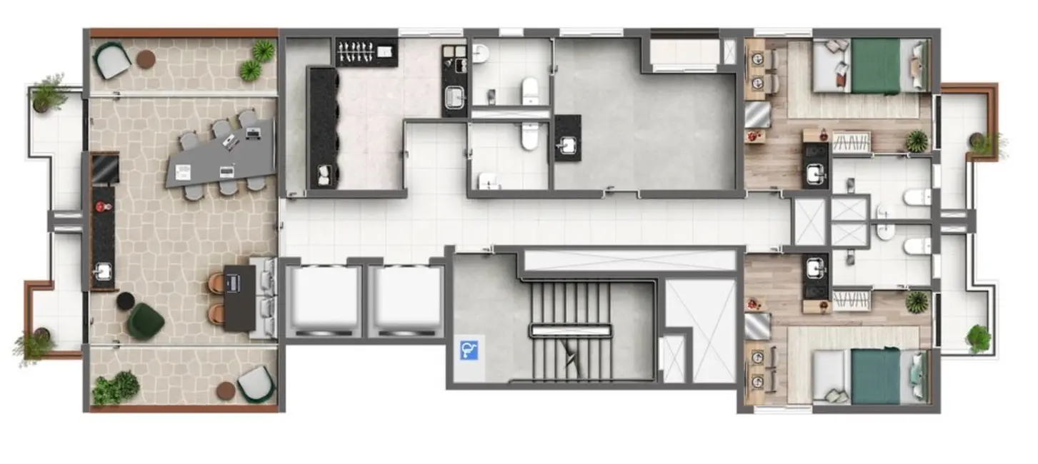 Kitnet com 1 quarto à venda, 43m2 em Moema, São Paulo - SP - imagem 8 Foto 8 de Kitnet com 1 quarto à venda, 43m2 em Moema, São Paulo - SP
