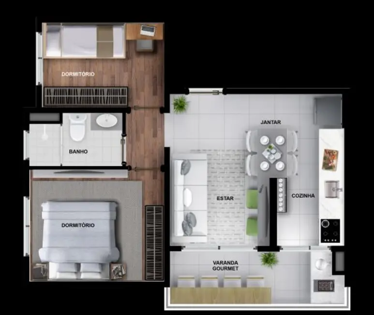 Foto 2 de Apartamento com 2 quartos à venda, 34m2 em Pirituba, São Paulo - SP