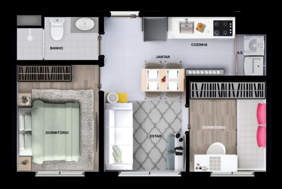 Foto 1 de Apartamento com 2 quartos à venda, 34m2 em Pirituba, São Paulo - SP