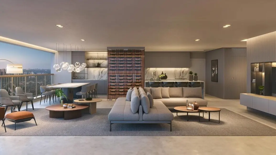 Apartamento com 4 quartos à venda, 220m2 em Alto de Pinheiros, São Paulo - SP - imagem 4 Foto 4 de Apartamento com 4 quartos à venda, 220m2 em Alto de Pinheiros, São Paulo - SP