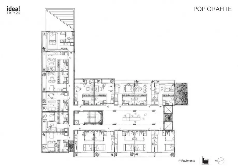 Kitnet com 1 quarto à venda, 28m2 em Vila Madalena, São Paulo - SP - imagem 6 Foto 6 de Kitnet com 1 quarto à venda, 28m2 em Vila Madalena, São Paulo - SP