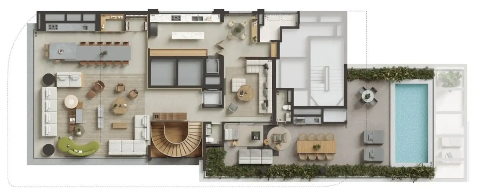 Foto 1 de Apartamento com 4 quartos à venda, 362m2 em Alto de Pinheiros, São Paulo - SP