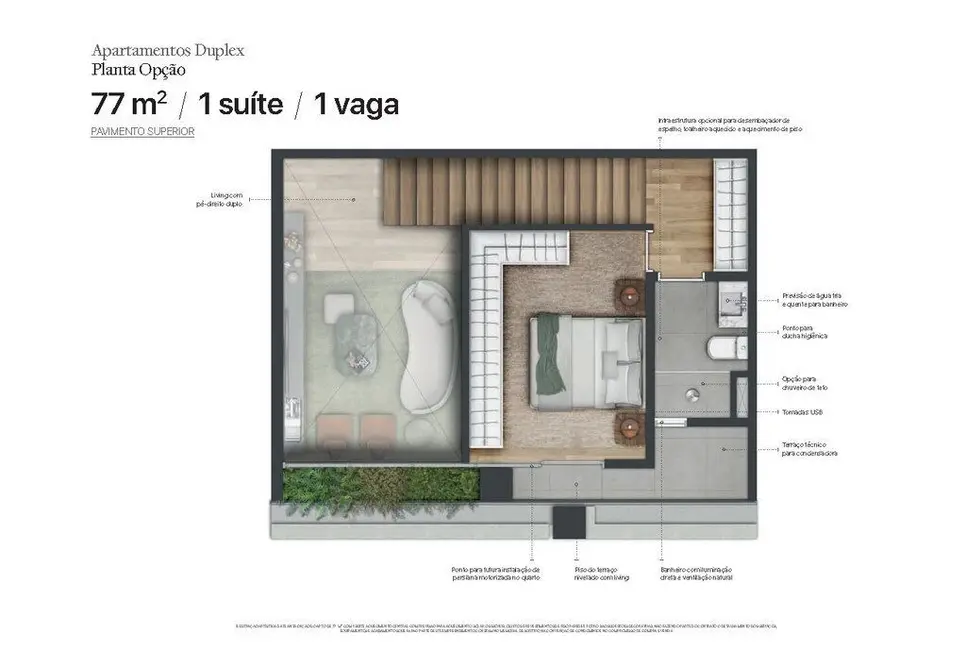 Apartamento com 4 quartos à venda, 362m2 em Alto de Pinheiros, São Paulo - SP - imagem 5 Foto 5 de Apartamento com 4 quartos à venda, 362m2 em Alto de Pinheiros, São Paulo - SP