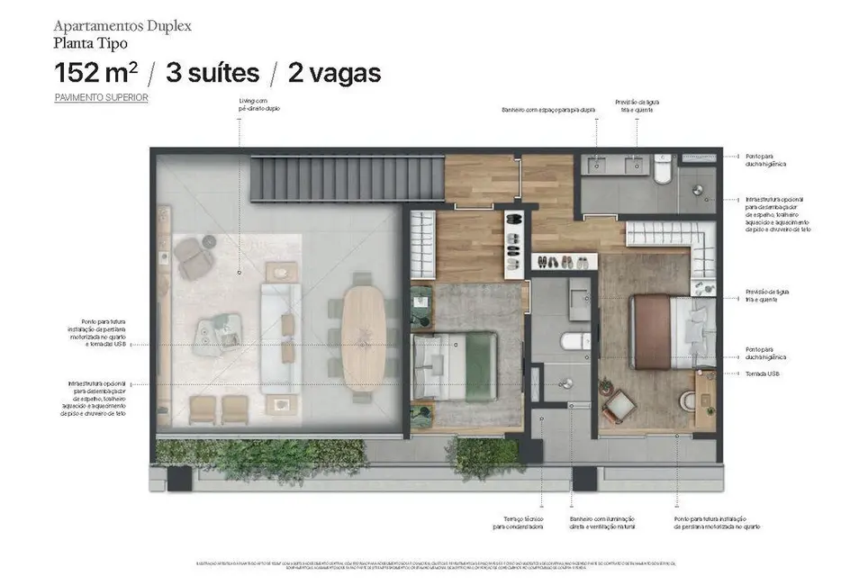 Apartamento com 4 quartos à venda, 362m2 em Alto de Pinheiros, São Paulo - SP - imagem 4 Foto 4 de Apartamento com 4 quartos à venda, 362m2 em Alto de Pinheiros, São Paulo - SP
