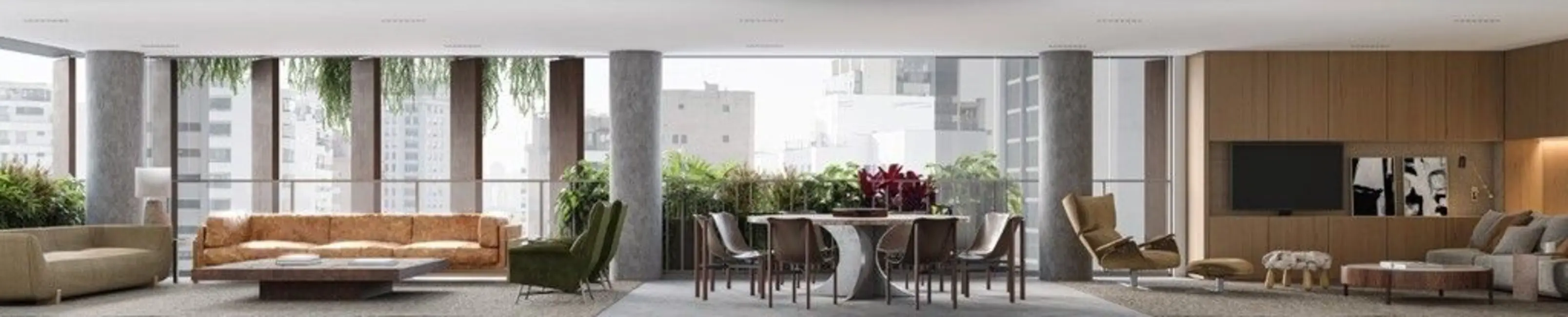 Apartamento com 3 quartos à venda, 204m2 em Itaim Bibi, São Paulo - SP - imagem 9 Foto 9 de Apartamento com 3 quartos à venda, 204m2 em Itaim Bibi, São Paulo - SP