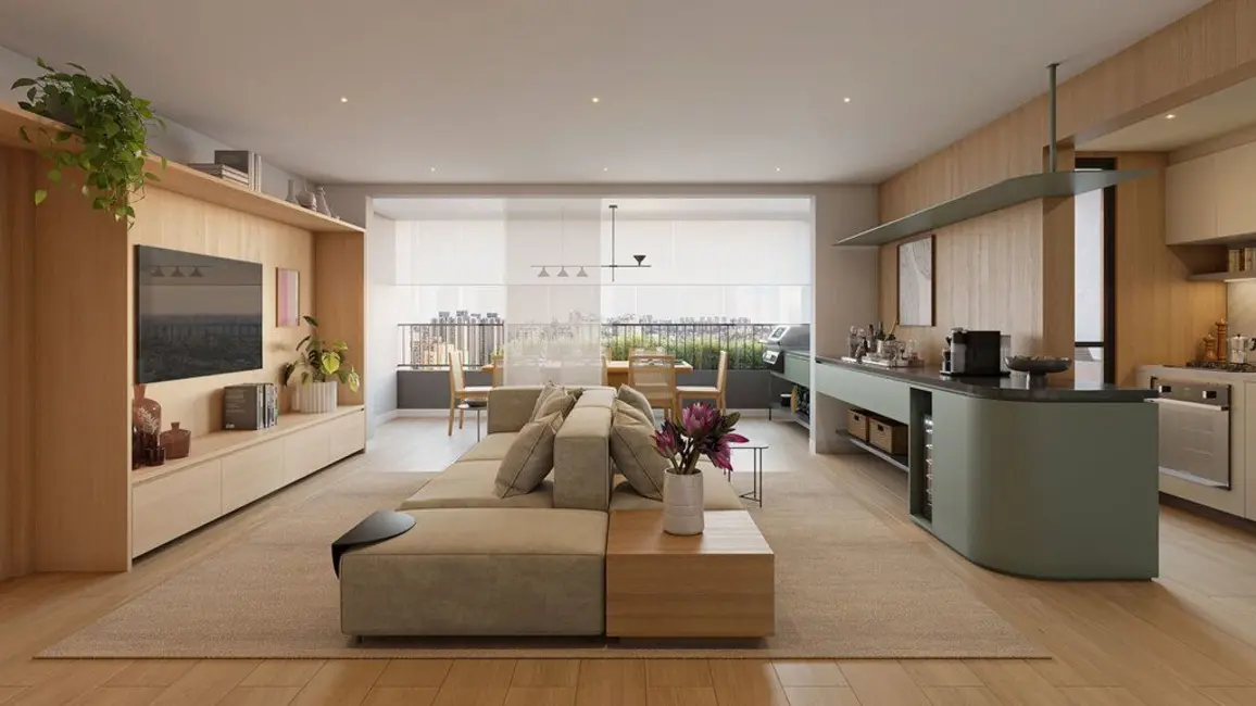 Cobertura com 3 quartos à venda, 173m2 em Mirandópolis, São Paulo - SP - imagem 6 Foto 6 de Cobertura com 3 quartos à venda, 173m2 em Mirandópolis, São Paulo - SP