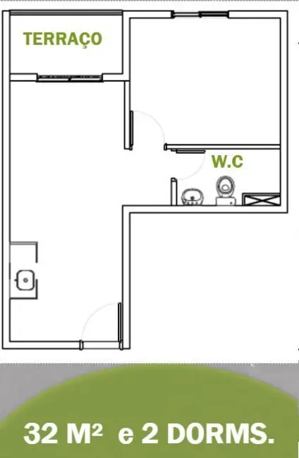 Foto 2 de Kitnet com 1 quarto à venda, 24m2 em Vila Mariana, São Paulo - SP