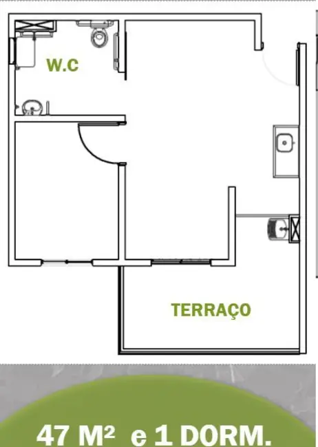 Foto 1 de Kitnet com 1 quarto à venda, 24m2 em Vila Mariana, São Paulo - SP