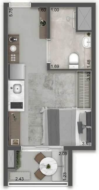 Kitnet com 1 quarto à venda, 25m2 em Freguesia do Ó, São Paulo - SP - imagem 1 Foto 1 de Kitnet com 1 quarto à venda, 25m2 em Freguesia do Ó, São Paulo - SP