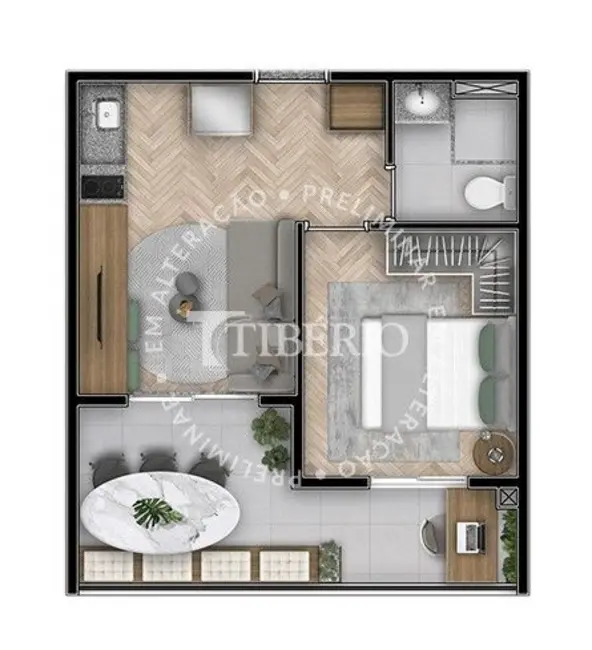 Foto 4 de Apartamento com 2 quartos à venda, 45m2 em Alto da Boa Vista, São Paulo - SP