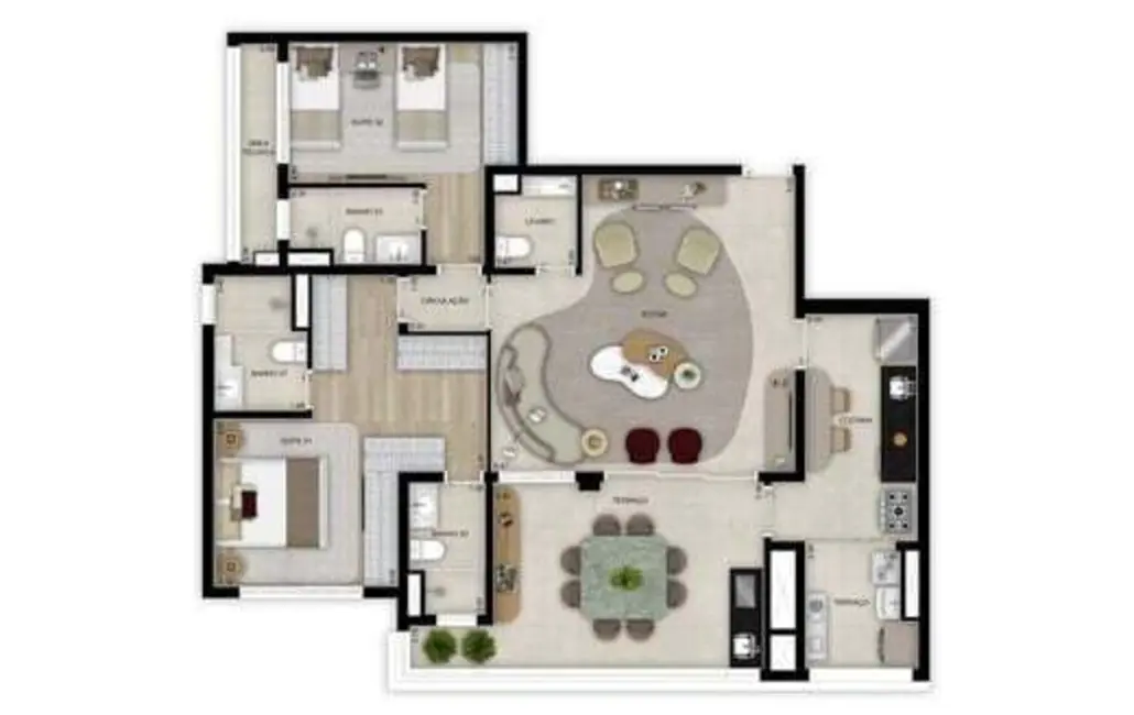 Foto 3 de Apartamento com 3 quartos à venda, 92m2 em Pinheiros, São Paulo - SP