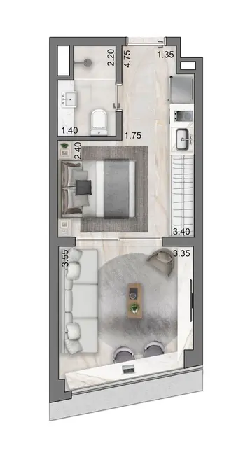 Foto 6 de Apartamento com 3 quartos à venda, 162m2 em Perdizes, São Paulo - SP