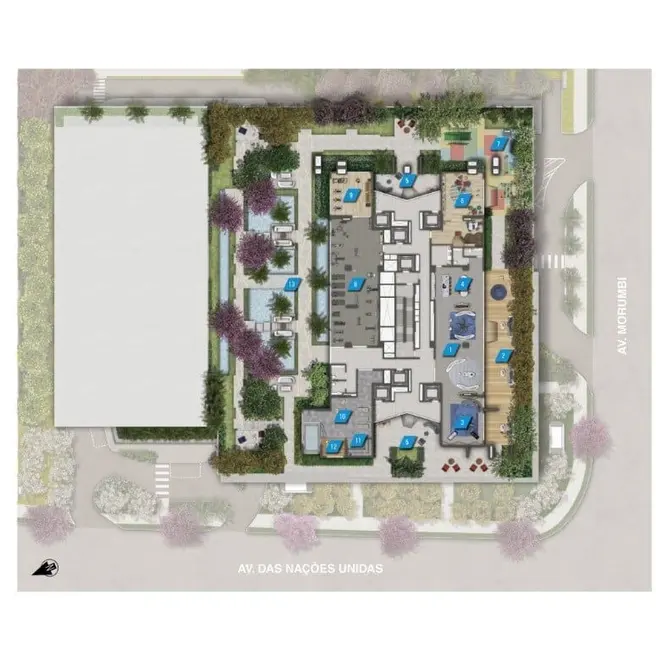 Foto 9 de Apartamento com 1 quarto à venda, 88m2 em Brooklin Novo, São Paulo - SP