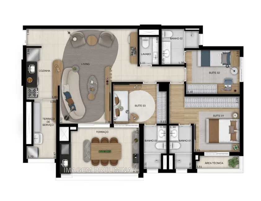 Apartamento com 2 quartos à venda, 68m2 em Tatuapé, São Paulo - SP - imagem 1 Foto 1 de Apartamento com 2 quartos à venda, 68m2 em Tatuapé, São Paulo - SP