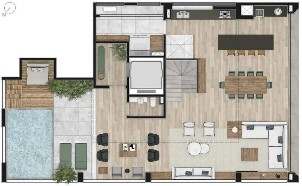 Foto 1 de Apartamento com 2 quartos à venda, 144m2 em Pinheiros, São Paulo - SP