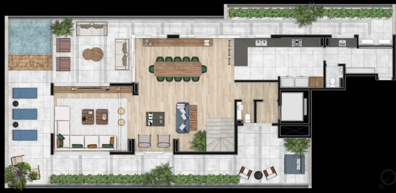Foto 5 de Apartamento com 2 quartos à venda, 144m2 em Pinheiros, São Paulo - SP
