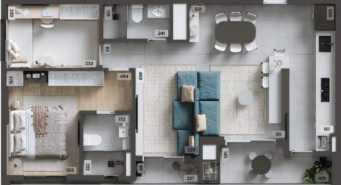 Foto 5 de Apartamento com 4 quartos à venda, 244m2 em Pinheiros, São Paulo - SP