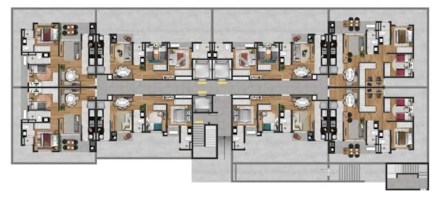 Foto 2 de Apartamento com 3 quartos à venda, 100m2 em Jardim das Estrelas, Sorocaba - SP