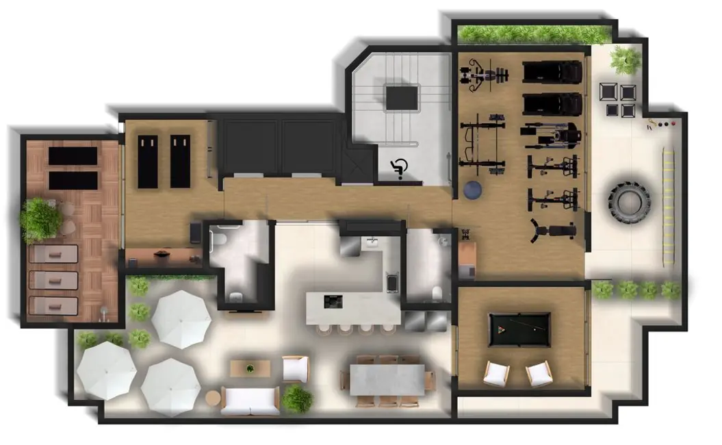 Foto 3 de Kitnet com 1 quarto à venda, 27m2 em Brooklin Paulista, São Paulo - SP