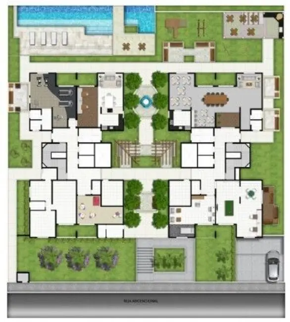 Foto 2 de Apartamento com 2 quartos à venda, 64m2 em Morumbi, São Paulo - SP