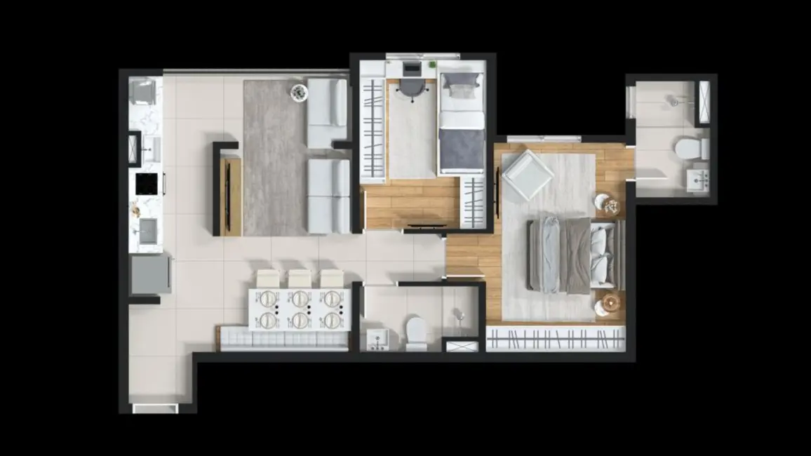 Foto 1 de Apartamento com 2 quartos à venda, 57m2 em Ipiranga, São Paulo - SP