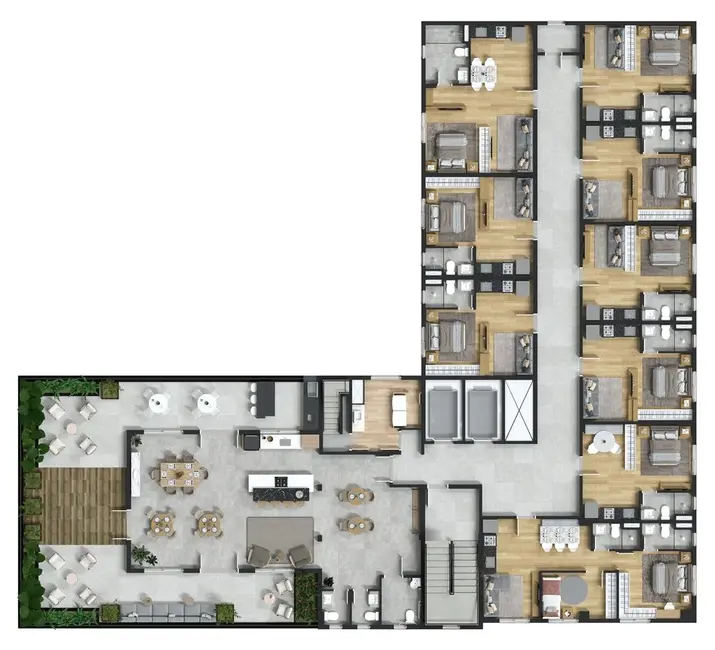 Kitnet com 1 quarto à venda, 25m2 em Centro, Sao Bernardo Do Campo - SP - imagem 5 Foto 5 de Kitnet com 1 quarto à venda, 25m2 em Centro, Sao Bernardo Do Campo - SP