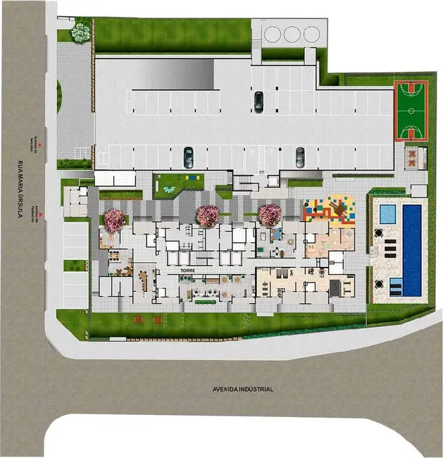 Foto 1 de Apartamento com 2 quartos à venda, 43m2 em Campestre, Santo Andre - SP