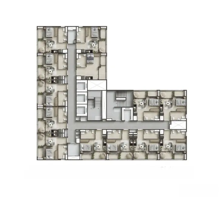 Foto 6 de Apartamento com 1 quarto à venda, 30m2 em Liberdade, São Paulo - SP