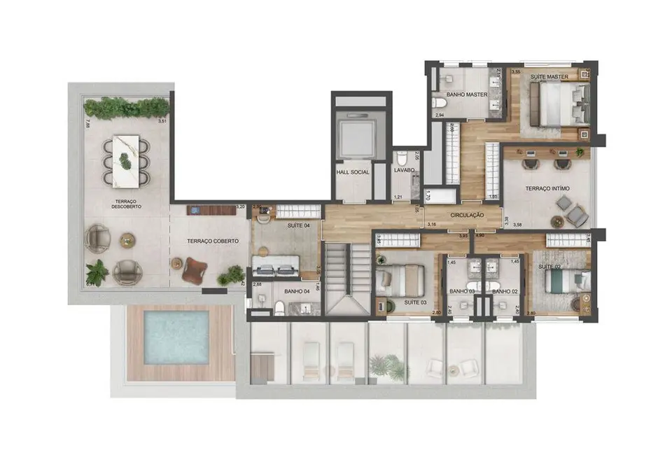 Foto 1 de Apartamento com 3 quartos à venda, 201m2 em Jardim Paulista, São Paulo - SP