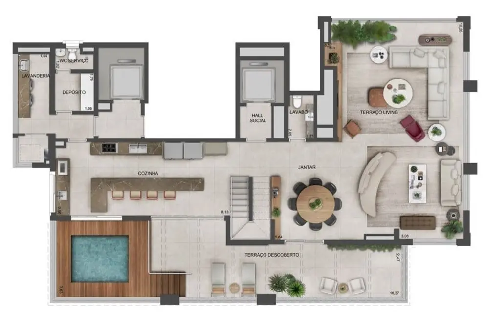 Foto 2 de Apartamento com 3 quartos à venda, 201m2 em Jardim Paulista, São Paulo - SP