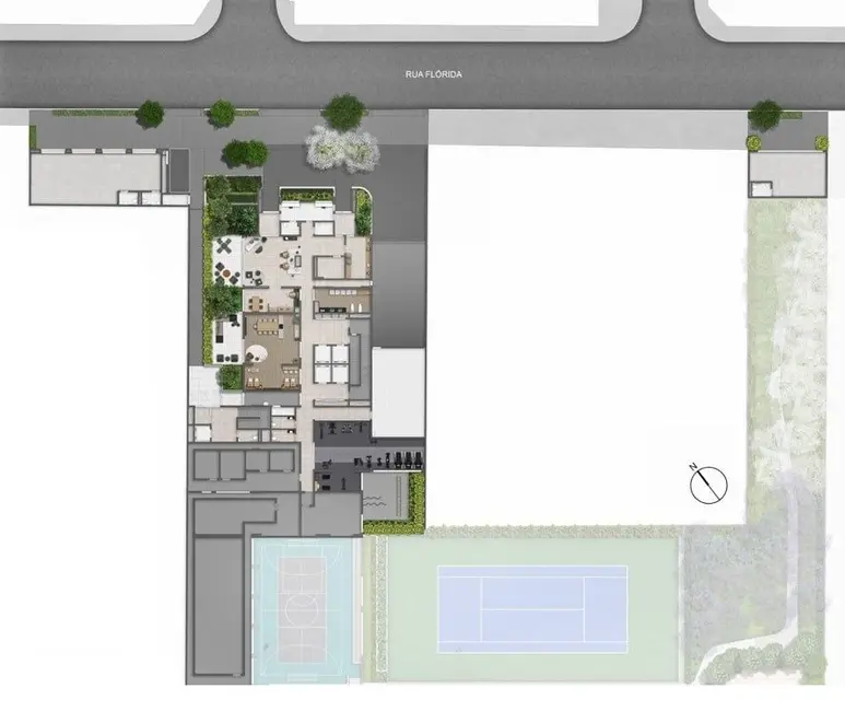 Apartamento com 2 quartos à venda, 55m2 em Brooklin Novo, São Paulo - SP - imagem 2 Foto 2 de Apartamento com 2 quartos à venda, 55m2 em Brooklin Novo, São Paulo - SP