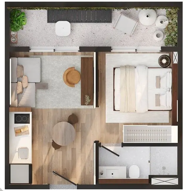 Foto 4 de Apartamento com 1 quarto à venda, 35m2 em Jardim Paulista, São Paulo - SP