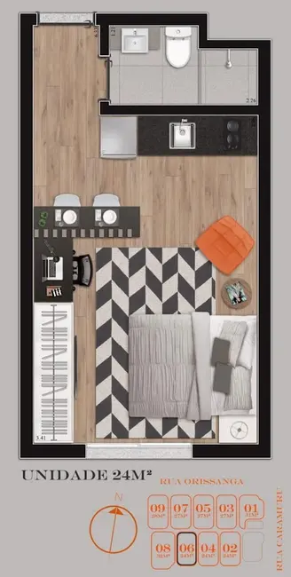 Kitnet com 1 quarto à venda, 27m2 em Vila da Saúde, São Paulo - SP - imagem 2 Foto 2 de Kitnet com 1 quarto à venda, 27m2 em Vila da Saúde, São Paulo - SP