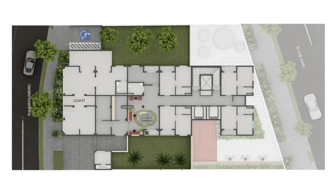 Foto 4 de Apartamento com 1 quarto à venda, 24m2 em Bela Vista, São Paulo - SP