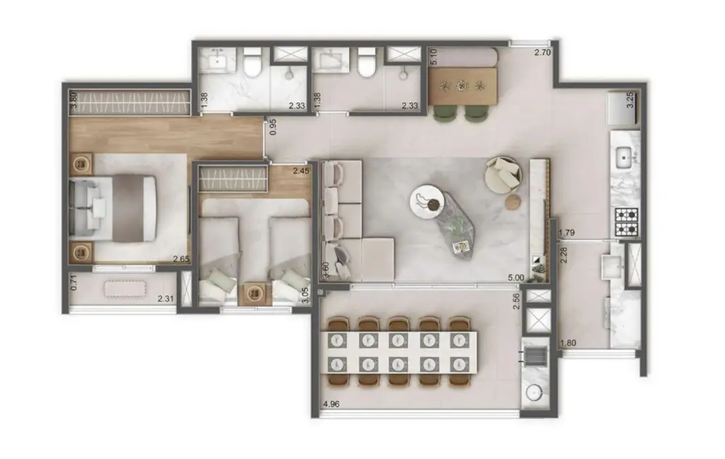 Foto 9 de Kitnet com 1 quarto à venda, 40m2 em Vila Romana, São Paulo - SP