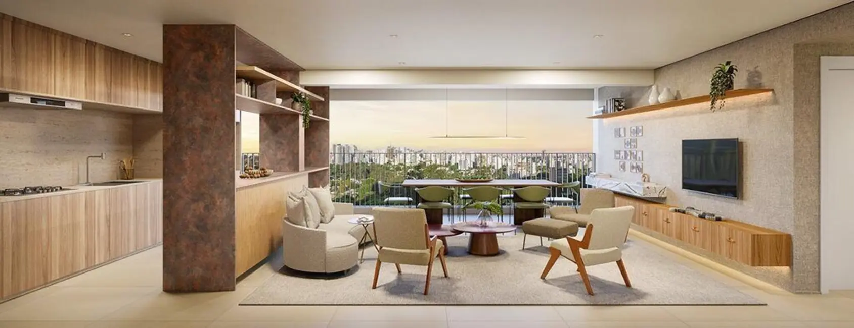 Foto 4 de Apartamento com 3 quartos à venda, 127m2 em Vila Madalena, São Paulo - SP